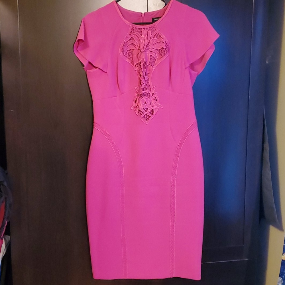 Karen Millen pink dress